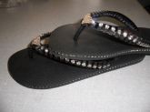 Chinelo Havaianas com Strass e Piercing (Cód. 20)